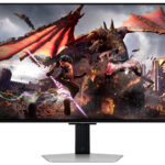 Monitor 32" Samsung Ls32Dg800Slxzx Odyssey OLED G8/4K UHD (3,840 X 2,160)/OLED/DP/HDMI/USB Hub/WiFi/Bocinas/Gris