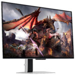 Monitor 32" Samsung Ls32Dg800Slxzx Odyssey OLED G8/4K UHD (3,840 X 2,160)/OLED/DP/HDMI/USB Hub/WiFi/Bocinas/Gris