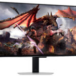 Monitor 32" Samsung Ls32Dg800Slxzx Odyssey OLED G8/4K UHD (3,840 X 2,160)/OLED/DP/HDMI/USB Hub/WiFi/Bocinas/Gris