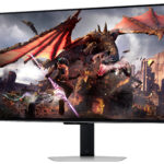 Monitor 32" Samsung Ls32Dg800Slxzx Odyssey OLED G8/4K UHD (3,840 X 2,160)/OLED/DP/HDMI/USB Hub/WiFi/Bocinas/Gris