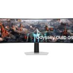Monitor 49" Samsung Odyssey G9 G93Sc OLED/Curvo/HDMI/USB/DP/5120X1440/Freesync/240Hz/Gris/Ls49Cg930Slxzx