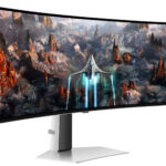 Monitor 49" Samsung Ls49Cg932Snxza Odyssey G9 G93Sc/OLED/Curvo/G-Sync/Freesync/240Hz/HDMI/DP/Bocinas Integradas/Color Plata