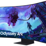 Monitor 55" Samsung Ls55Cg970Nlxzx Odyssey Ark, LED/Curvo/Panel VA/HDMI/D. Port/USB/4K Ultra HD/165Hz/1000R/1Ms/Negro