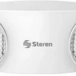 Lampara LED De Emergencia Steren Lam-504, Con Luces Direccionables, Bateria Recargable, Color Blanco