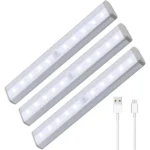 Lampara LED Tipo Barra Steren Lam-062, Recargable Con Sensor Pir Y Sujecion Magnetica