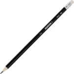 Caja C/12 Piezas Lapiz Grafito Kores Triangular Color Negro 2Hb, 923004
