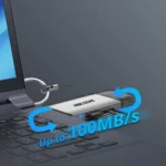 Lector De Tarjetas 2 En 1 Hiksemi Hs-Hub-Cr01 Conector Dual USB-A Y USB-C, Soporta SD Y Micro SD