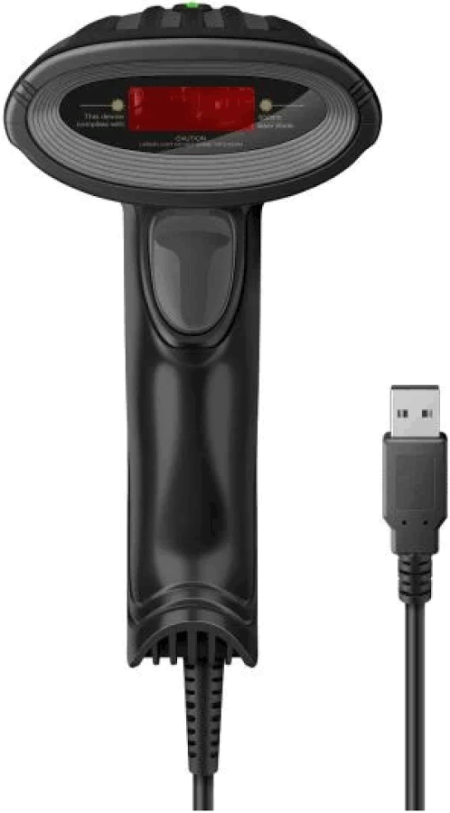 Lector Codigo De Barras Steren Com-596 Laser 1D, Adaptador USB RF Inalambrico
