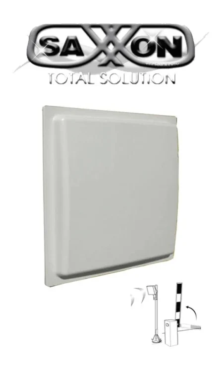 Lectora De Tarjetas Uhf Para Control De Acceso Vehicular Saxxon Sax-R2657 902 A 928 Mhz/Lectura De Largo Alcance De 1 A 10 Mts/Encriptable/Compatible Con Enrolador Fc06