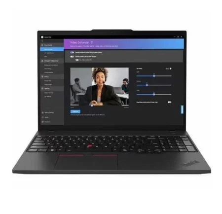 LAPTOP LENOVO THINKPAD T16 G2 16″/CI7-1365U/16GB/512GB SSD/INTEL IRIS XE/WIN11 PRO/ESPAÑOL/COLOR NEGRO, 21HJS6DP01