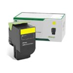 Toner Lexmark 78C40Y0 Color Amarillo 1,400 Paginas
