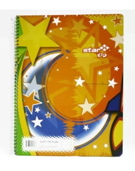 Libreta Profesional Estrella 521 Pasta Semi Rigida/C7 Cuadro Grande/100 Hojas