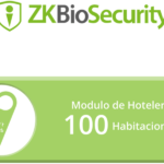 LICENCIA DE CONTROL DE ACCESO ZKTECO ZK-BS-HOTEL-100 PARA ZKBIOSECURITY PARA MODULO DE HOTELERIA PARA 100 HABITACIONES