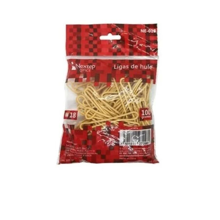 Paquete C/100Gr Ligas Nextep Ne-018T 33