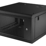 Gabinete De Montaje En Pared Linkedpro De 19"/Puerta Perforada/6 Ur/340 Mm De Profundidad/Color Negro/Lw-06-05-06-Ub