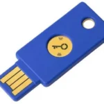 LLAVE DE SEGURIDAD USB Y NFC YUBICO 05060408464731 CON AUTENTIFICACION DE DOS FACTORES, COLOR AZUL