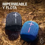 BOCINA PORTATIL LOGITECH 984-001814 WONDERBOOM 3, BLUETOOTH/COLOR AZUL/RESISTENTE AL AGUA