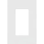 Placa De Pared 1 Espacio, Para Atenuador (Dimmer), Switch O Control Remoto Inalambrico. Lutron Electronics Cw1Wh