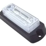 Luz Auxiliar Ultra Brillante X13 De 4 Leds Epcom X13-W Color Claro, Con Mica Transparente
