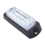 Luz Auxiliar Ultra Brillante De 8" LED Epcom X13-Rb Color Rojo/Azul Con Mica Transparente