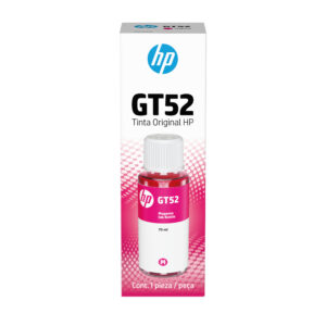 BOTELLA DE TINTA HP GT52 MAGENTA P/TINTA CONTINUA M0H55AL