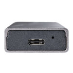 Gabinete Externo USB-C 10Gbps A NVMe M.2 O SSD M.2 SATA Sin Herramientas Para SSD M.2 Ngff PCIE/SATA Startech M2-USB-C-NVMe-SATA