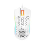 Mouse Redragon Storm Elite White, Juego, Blanco