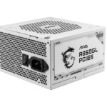 FUENTE DE PODER 850W MSI MAG A850GL PCIE5 WHITE 80 PLUS GOLD/24-PIN ATX/120MM/COLOR BLANCO