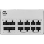 FUENTE DE PODER 850W MSI MAG A850GL PCIE5 WHITE 80 PLUS GOLD/24-PIN ATX/120MM/COLOR BLANCO
