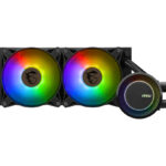 Enfriamiento Liquido MSI Mag Coreliquid E240 Argb/2X120Mm/Hasta 3000Rpm/Lga 1700,1851,Am5/Color Negro