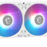 Enfriamiento Liquido MSI Mag Coreliquid I360 White Argb Gen2/3X120Mm/Hasta 2200Rpm/Lga 1700,1851,Am5/Color Blanco