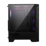 Gabinete MSI Mag Forge 120A Airflow/Midi-Tower/Ventana Cristal/Sin Fuente/6 Ventiladores Instalados/Color Negro/Factor ATX/Micro-ATX/Mini-Itx