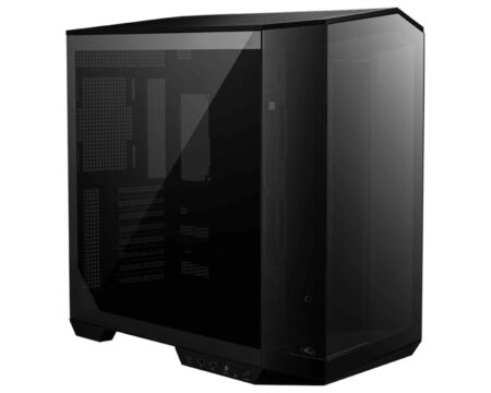 GABINETE MSI MAG PANO 100L PZ MID TOWER, CON VENTANA, SIN FUENTE, USB 3.2, FILTRO DE POLVO, NEGRO, ATX