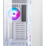 Gabinete MSI Mag Pano 100R Pz White/Mid Tower/Ventana Cristal Templado/ATX/4 Ventiladores Instalados Argb/Color Blanco/ATX/Micro-ATX/Mini-Itx