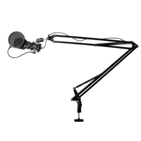 Brazo Para Micrófono Game Factor Mag500 Ajustable – Negro