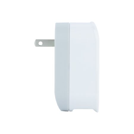 Cargador Mobifree Cargador De Pared 2 Puertos USB – Color Blanco, Pared, Corriente Alterna, USB, 2