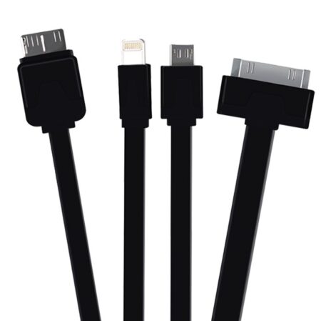 Cable USB Multi Puntas Acteck Mb-01068 – Negro