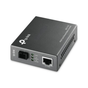 Convertidor Multimedia Wdm De 10/100mbps Tp-link Mc112cs De Recepción Y Transmisión De Datos En Una Fibra
