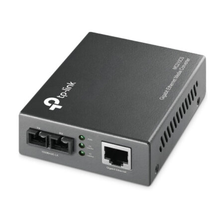 Convertidor Multimedia De Modo Individual Gigabit Tp-Link Mc210Cs Para Ampliar La Distancia De Fibra Hasta 15Km