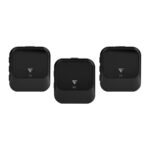 Kit De 2 Microfonos Inalambricos De Solapa Y Receptor Game Factor Mcl650 USB C/2.4Ghz/Corbatero, Alcance 50M, 30Hz-20Khz, Negro