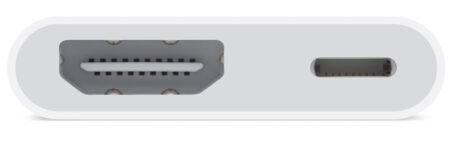 Adaptador Lightning A Av Digital Apple – Color Blanco, Apple, Adaptadores