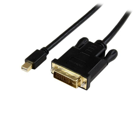 Cable De Video Mini DP Macho – DVI-D Macho Startech Mdp2Dvimm3Bs 90Cm/Color Negro