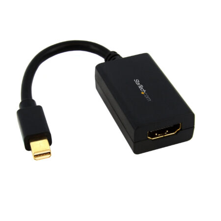 ADAPTADOR CONVERTIDOR VIDEO MINI DISPLAYPORT A HDMI         .