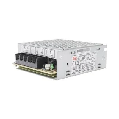 Fuente De Poder Industrial 50W Meanwell Rs-50-12/12Vcc/4.2A