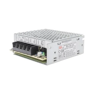 Fuente De Poder 50W Meanwell Rs-50-24 Industrial Conmutada, 24Vcc, 2.2A