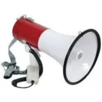 Megafono Steren De 25W Mg-265 Con Reproductor Mp3 Por USB/SD/Bateria Recargable