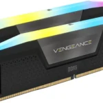 Memoria DDR5 32Gb 5600Mhz Corsair Vengeance Rgb Cmh32Gx5M2B5600Z40 2X16Gb, Negro, Non-ECC, Cl40, Xmp-Expo