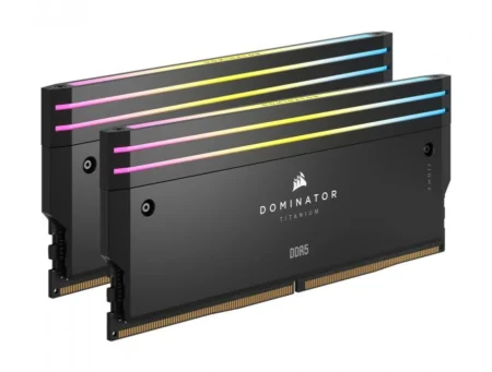 Memoria DDR5 64Gb 6000Mhz Corsair Dominator Titanium Cmp64Gx5M2B6000Z30 (2X32Gb), Cl30, Expo