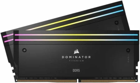 Memoria DDR5 64Gb 6600Mhz Corsair Dominator Platinum Cmp64Gx5M2X6600C32 2X32Gb, Negro, Cl32, Xmp