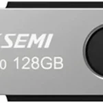 Memoria USB 3.0 128Gb Hiksemi Hs-USB-M200/128G Lectura 80Mb/S, Escritura 25Mb/S, Gris
